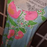 Lilly Pulitzer  Womens Pool Blue Pink Lemonade Carmel Tank‎ Dress Sundress XS Photo 2