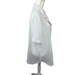 Unbranded white top/tunic, size XL?, summer, beach, coverup, semisheer, textured Photo 5