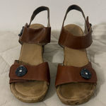 Rieker Brown Sandals with Black Accents Size 10.5 Photo 0