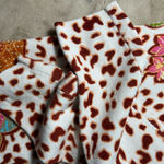 Vertigo Paris  White Sweater with Orange and Brown Accents Photo 13