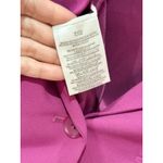 BCBGMaxazria Bowie Long Sleeve Single Button Tuxedo Blazer Purple Women's XXS Photo 4