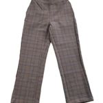 Urban Outfitters Plaid Trousers Sraight leg, Stretch Waist Women’s Size S Photo 11