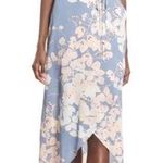 ASTR the Label Floral Faux Wrap High Low Midi Dress Size S Photo 0