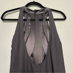 American Retro Kate 100% Silk Little Black Mini Dress Size 38 / US Women’s 4 Photo 2