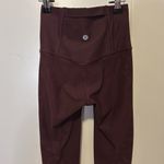 Lululemon 4. Mapped Out High Rise Tight 28" *Camo Cassis / Smoky Red Photo 7