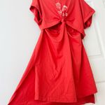 Anthropologie Celandine x Agathe Marty Twist T-Shirt Midi Dress, Size L Photo 8