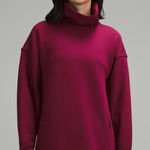 Lululemon  Turtleneck Tunic Sweatshirt Raspberry Deep Luxe Photo 0