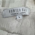 Hunter Bell  Poppy Dress white tiered sz L Photo 5