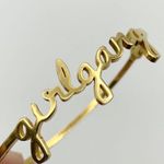 Pacific&Co Wanderlust +  Girlgang Gold Bangle bracelet Photo 1