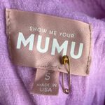 Show Me Your Mumu NWOT  Bright Lilac Sophie Mini Dress Photo 5