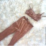 SKIMS Logo Velvet Collection Set in SIENNA Photo 0