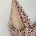 Acler Vales Floral Blossom Print Midi Dress Pink Size 2 Photo 10