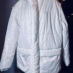 None NWOT: White women’s puffer jacket Photo 0