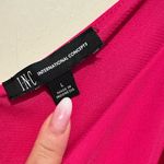 INC INTERNATIONAL CONCEPTS JAZZY PINK BLING RING SPAGHETTI STRAP CRISS CROSS TOP Size L Photo 6