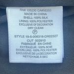 Joie  LILIANNA BLACK WHITE ROMANTIC RUFFLED SILK RUCHED SMOCKED WAIST LINED DRESS Photo 11