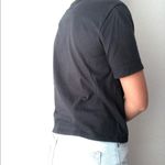 PacSun black striped me to we  short sleeve shirt Photo 1