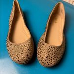 MIA Tan and Gold (Bronze) Flats Photo 5