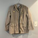 Style & Co  tan windbreaker/rain jacket Photo 0