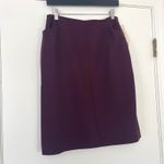 Jones New York NWT Vintage Jones‎ New York 100% Wool Pencil Skirt Women's Size 10 Brown Purple Photo 1