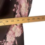 Connected Y2k Pink Brown Fairy Beaded‎ Floral Tiered Chiffon Midi Dress Size M Photo 8