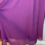 Cocomelody Dress Size US 16 Long Bridesmaid Formal Purple One Shoulder Photo 3