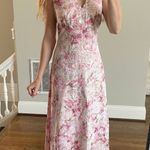 Vintage 70s Halterneck Gown Green Size XS Photo 0