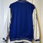 Stitches Los Angeles Dodgers Baseball World Series Blue White Jacket Size Medium Photo 9