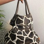 Y2K Giraffe bucket shoulder computer laptop hand bag purse drawstring Photo 2