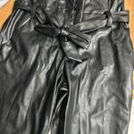 New York & Co. Black Leather Pants Photo 2