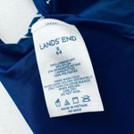 Lands' End Swim Bikini Top Tie Straps Reversible S Photo 2