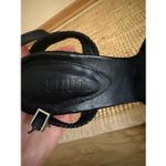 Schutz  Karima Black Braided Block Heel Sandals Women’s 7B Strappy Buckle Shoes Photo 4