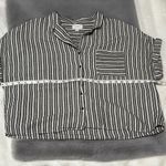 Everlane Evereve Size XL Sophia Linen Resort Shirt Photo 9