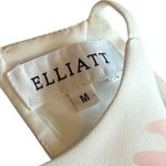 Elliatt Headway Abstract Print Scuba Skater Dress Mini Open Back Size Medium Photo 14