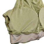 Klassy Network Green High Neck Built-in Bra Top Racerback Brami Crop Tank Medium Photo 6