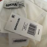 NWT SIMKHAI Caspian Bustier Dress in White Size 6 Photo 10