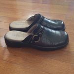 Array Slip Ons Black Backless Slip Ons Photo 2