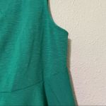 Deletta Anthropologie  Green Sleeveless Peplum Blouse Womens S Y2K Twee Preppy Photo 6