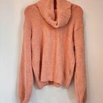 Ruby Moon Blush pink  sweater turtleneck sherpa size small Photo 0