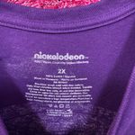 Nickelodeon  I Love Spongebob Patrick Gary Rainbow Purple Heart T-Shirt 2XL Photo 3