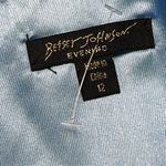 Betsey Johnson Betsy Johnson Evening Metallic Blue Leopard Print Prom/Homecoming/Wedding Dress Photo 12