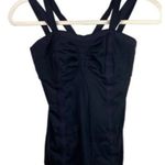 Lululemon Women's Double Strap Criss Cross Tank Top Black Sz 6 Photo 1