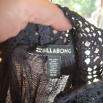 Billabong NWT  Black Breeze On Cover-Up Size Medium Photo 10