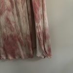 ZARA Pink Tie Dye Knot Slip Dress Sz M Photo 4
