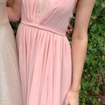 Michael Costello x Revolve Pink Maxi Dress Photo 1