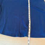 Chico's Chico’s Easy Chic Sleeveless V Neck Short Dress Womens Size 2 12/14 Blue Pockets Photo 8