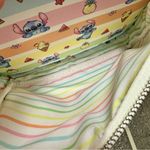 Lounge Fly Disney Lilo & Stitch Fruits Colorful Stripes Mini Backpack Bag Photo 8