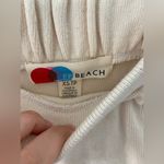 Free People NWOT Beach Ivory Flounce Ruffle Mini Skirt Small Photo 1