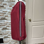 Poof New York WOMEN slouchy sweatshirt of the shoulder Sz L Photo 5