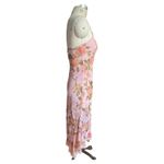 Betsey Johnson x Urban Outfitters Tori 90s Floral Pink Midi Dress Size Small Photo 3