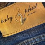 Baby Phat  90's Vintage Flare leg jeans Size 11 32in inseam high end denim Photo 5